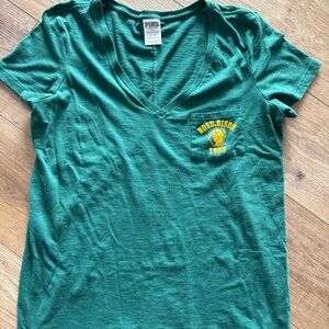 PINK Victoria's Secret Pink NDSU Bison V-Neck T-Shirt